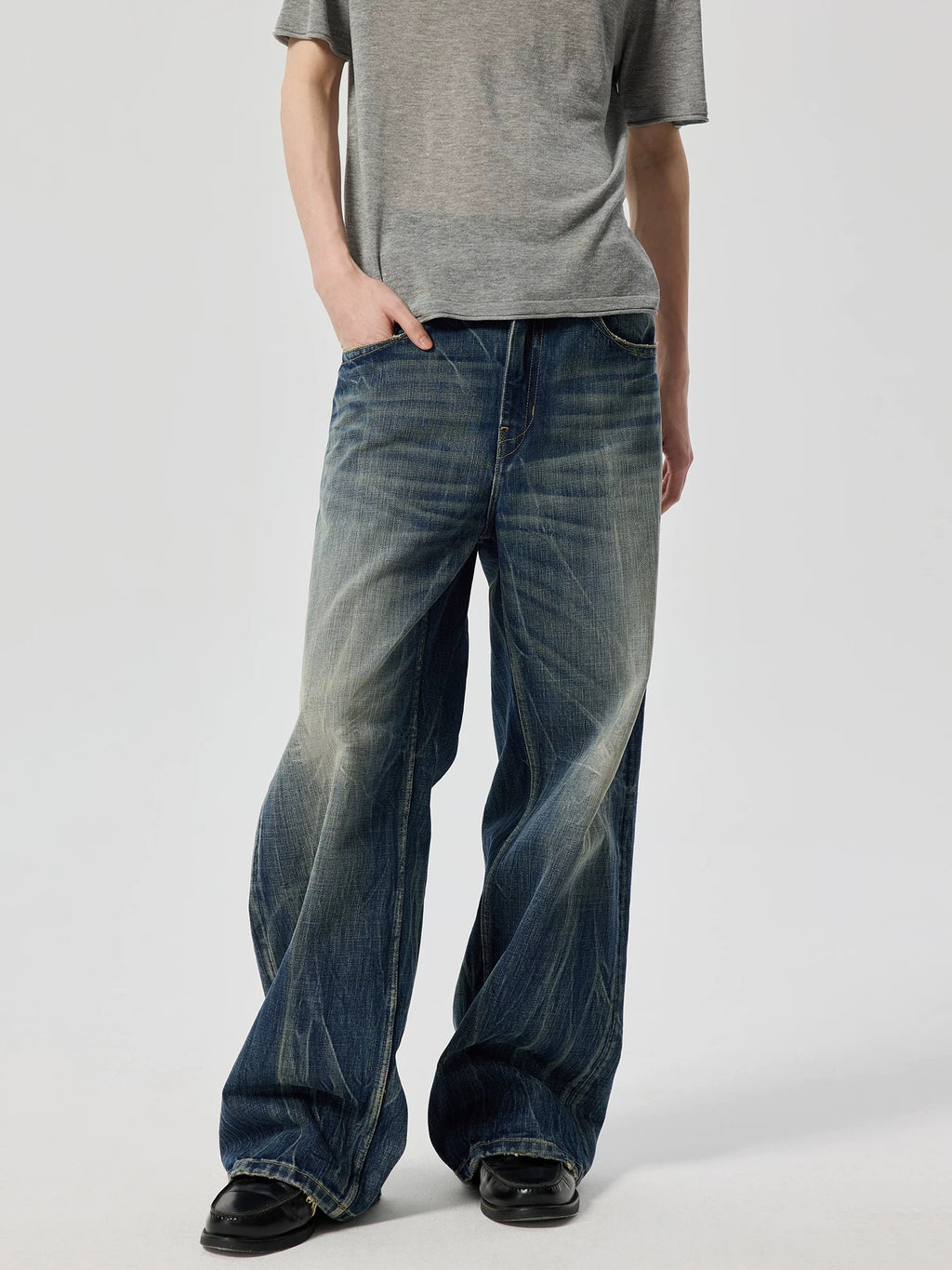 Simple Project Lightning Wash Jeans – 96Dragon Studio