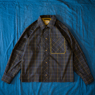 MIZUTOKI Check Shirt Jacket