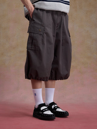 Unlimited Mote Utility Cargo Shorts-Dark Gray