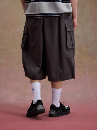 Unlimited Mote Utility Cargo Shorts-Dark Gray