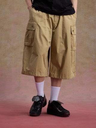 Unlimited Mote Utility Cargo Shorts-Khaki