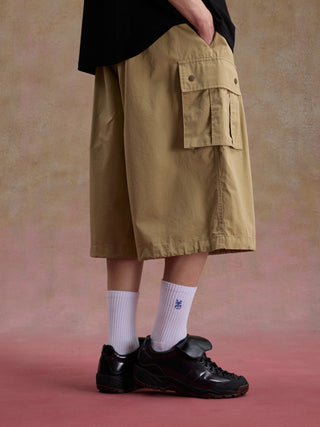 Unlimited Mote Utility Cargo Shorts-Khaki
