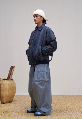 Unlimited Mote MA1 Bomber Jacket-Blue