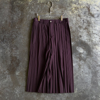 KILLWHY Palm Leaf Pleated Pants-Red