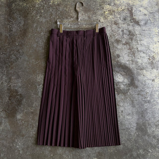 KILLWHY Palm Leaf Pleated Pants-Red