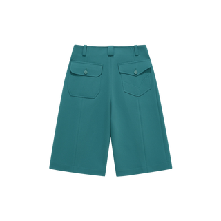 KILLWHY Air Layer Cropped Trousers-Teal
