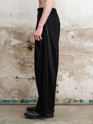 ILNya Raw Hem Casual Trousers