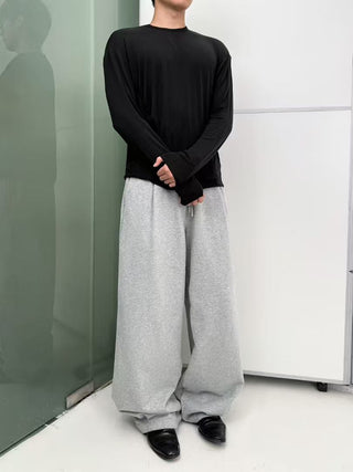 NFAI Cuffed Sweatpants-Grey