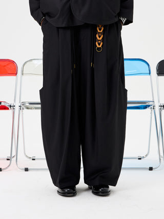 Unlimited Mote TR Balloon Trousers-Black