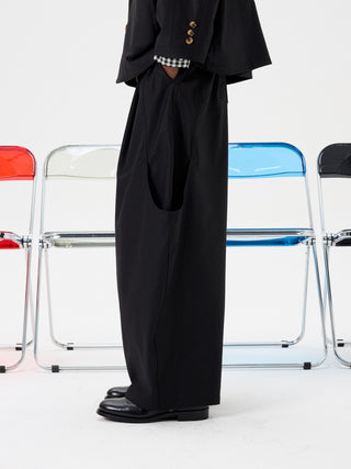 Unlimited Mote TR Balloon Trousers-Black