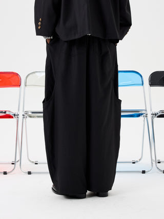 Unlimited Mote TR Balloon Trousers-Black