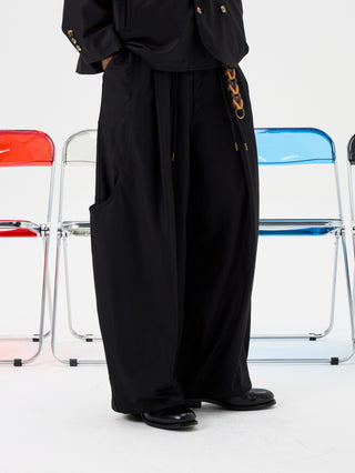 Unlimited Mote TR Balloon Trousers-Black