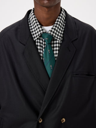 Unlimited Mote Boxy Suit Blazer-Black
