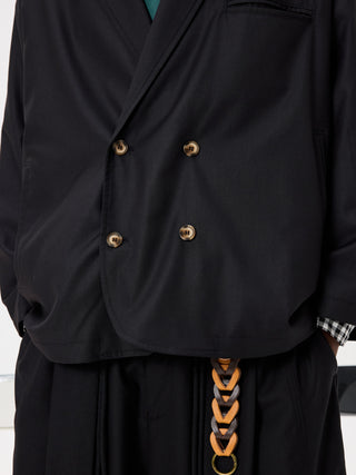 Unlimited Mote Boxy Suit Blazer-Black