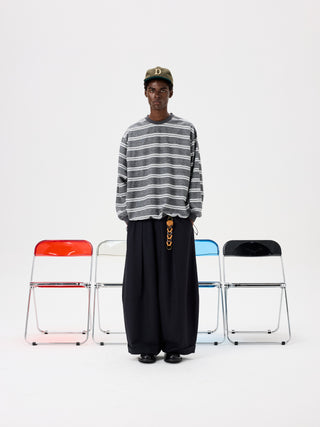 Unlimited Mote Striped Boxy Long Sleeve Shirt