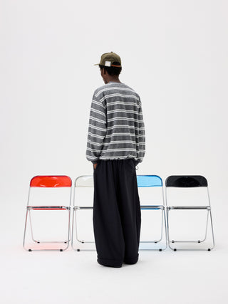 Unlimited Mote Striped Boxy Long Sleeve Shirt
