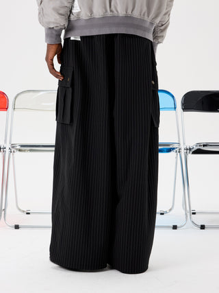 Unlimited Mote Striped M65 Cargo Trousers
