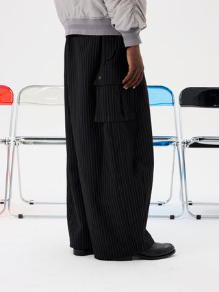 Unlimited Mote Striped M65 Cargo Trousers