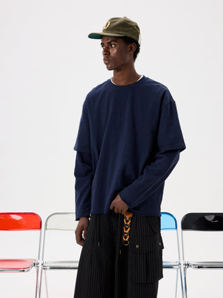 Unlimited Mote Layered Long-Sleeve Tee
