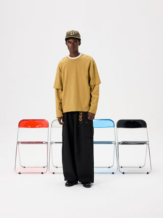 Unlimited Mote Layered Long-Sleeve Tee