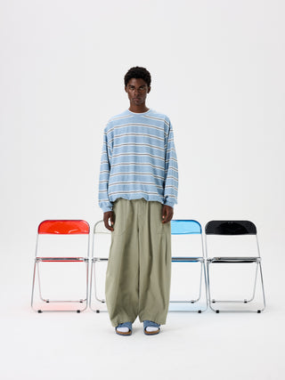 Unlimited Mote Striped Boxy Long Sleeve Shirt