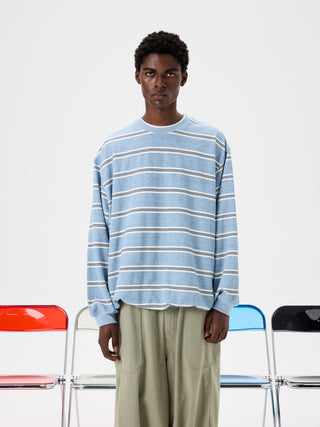Unlimited Mote Striped Boxy Long Sleeve Shirt