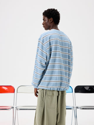 Unlimited Mote Striped Boxy Long Sleeve Shirt