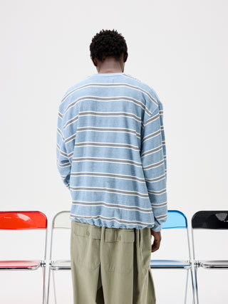 Unlimited Mote Striped Boxy Long Sleeve Shirt