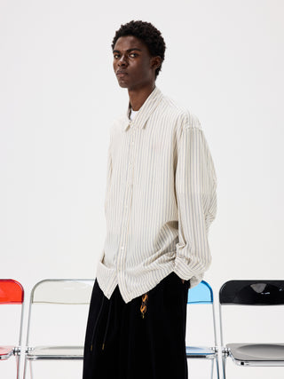 Unlimited Mote Striped Balloon Shirt