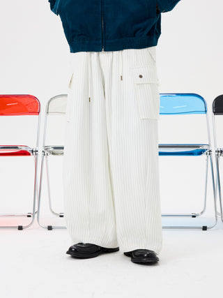 Unlimited Mote Striped M65 Cargo Trousers