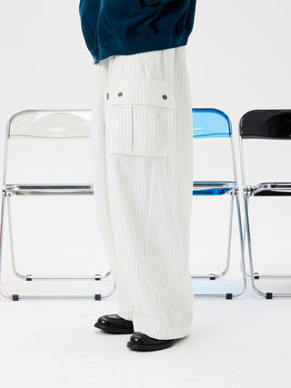 Unlimited Mote Striped M65 Cargo Trousers