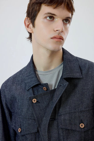 Simple Project Selvedge Ramie Jacket