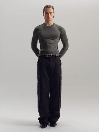 NFAI Crew Neck Wool Long-Sleeve