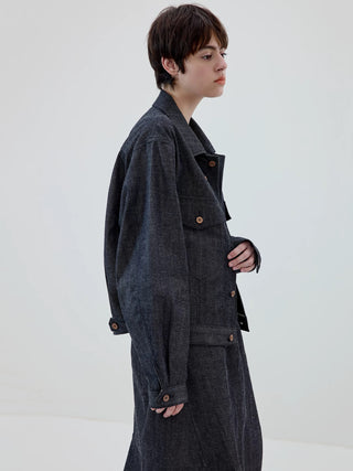 Simple Project Selvedge Ramie Jacket