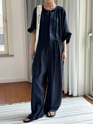 Oversized Tencel Dungarees