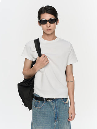 NFAI Slim Fit T-White