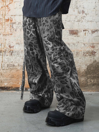 Relabel Leopard Cargo Pants