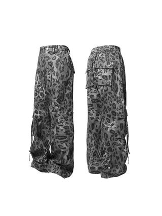 Relabel Leopard Cargo Pants