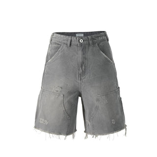 VLABMADE Double Knee Jorts-Grey