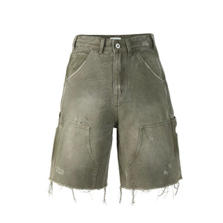 VLABMADE Double Knee Jorts-Green