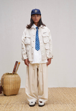 UNLIMITED MOTE Kendo Pants-Ivory