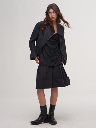 ILNya Woven Linen Textured Jacket