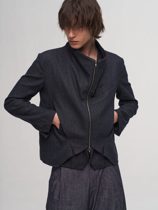 ILNya Woven Linen Textured Jacket