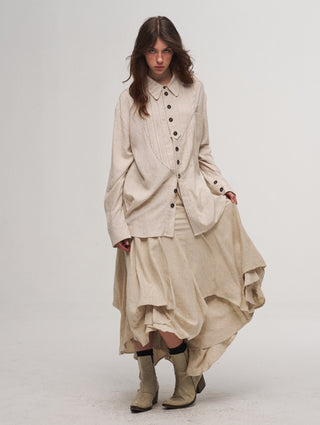 ILNya Cotton-Linen Blend Shirt