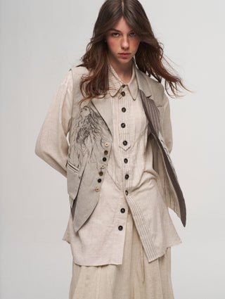 ILNya Cotton-Linen Blend Shirt