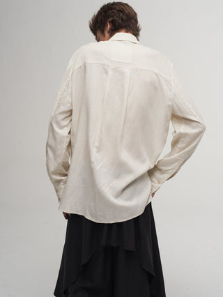 ILNya Frayed Print Shirt