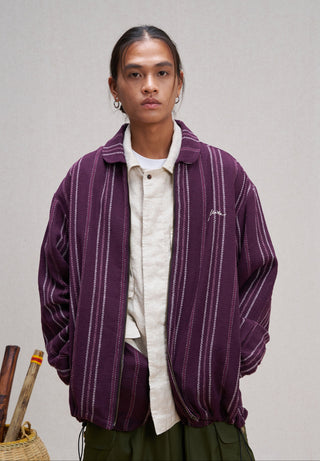 Unlimited Mote Linen Jacket-Purple