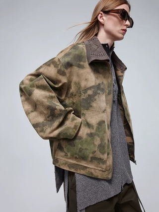 Simple Project Camouflage Jacket