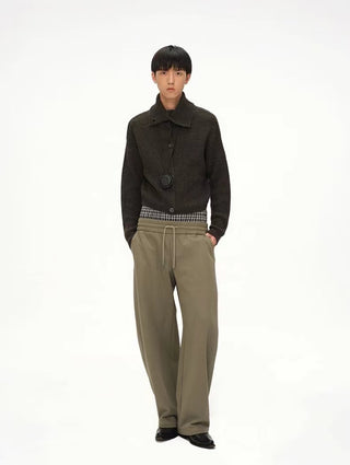 BALIANG Graceful Pants-Khaki