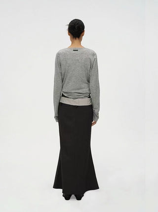 BALIANG Graceful Folded Skirt